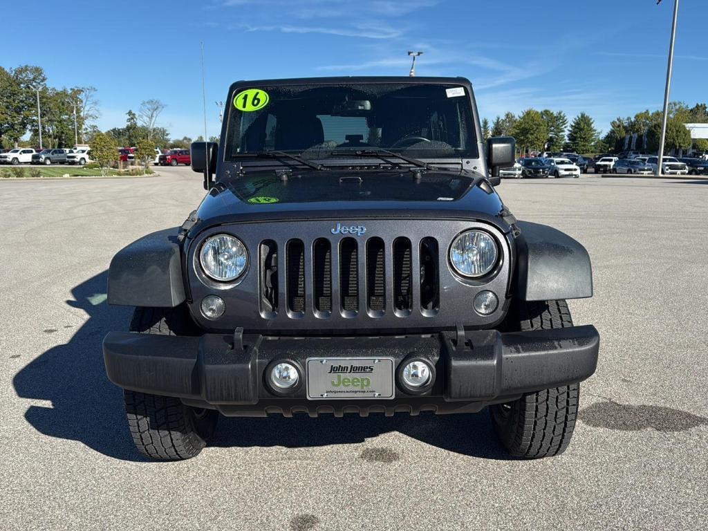 used 2016 Jeep Wrangler Unlimited car, priced at $23,445