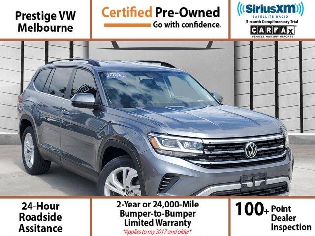 used 2021 Volkswagen Atlas car, priced at $25,975