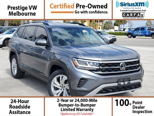 used 2021 Volkswagen Atlas car, priced at $25,975