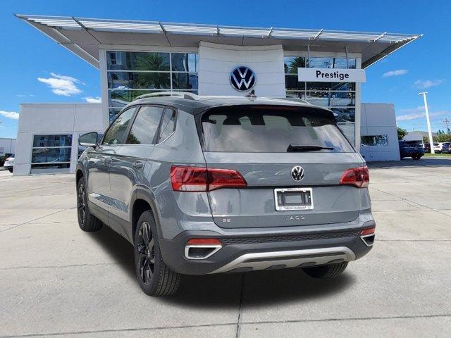 new 2024 Volkswagen Taos car, priced at $33,181