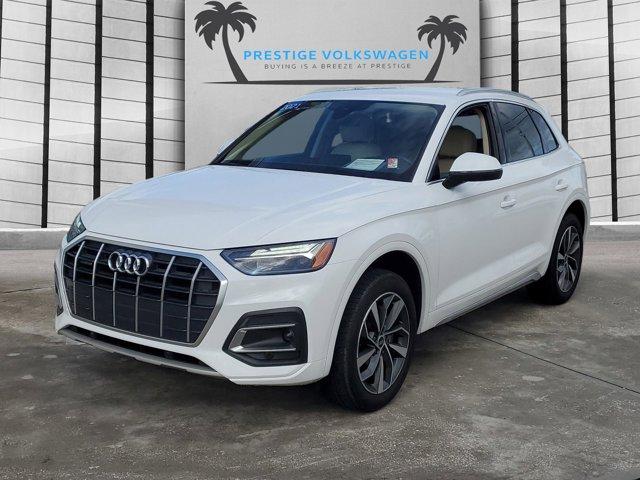 used 2021 Audi Q5 car, priced at $27,655