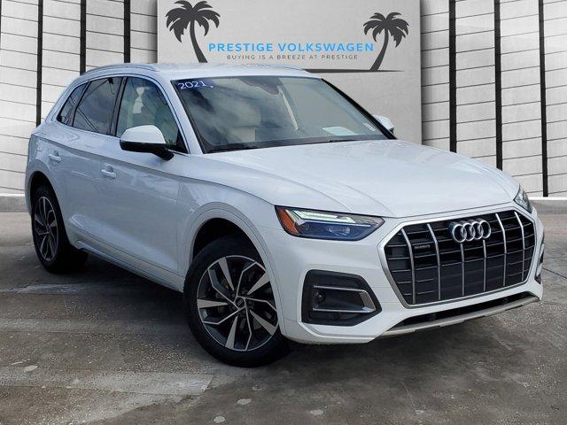 used 2021 Audi Q5 car, priced at $27,655