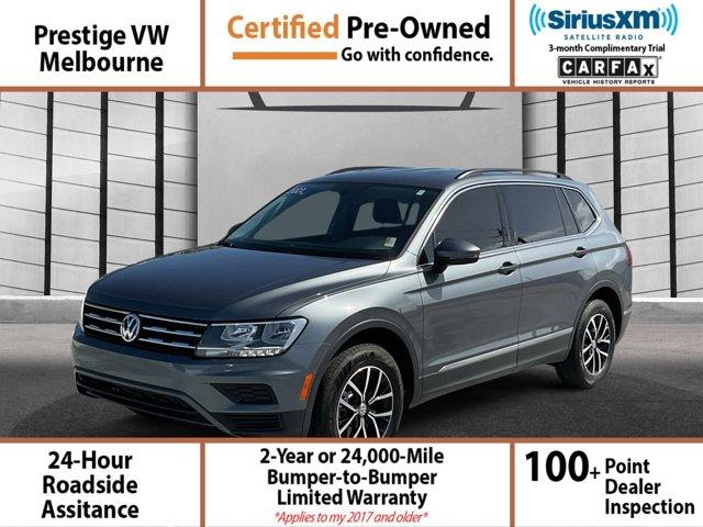 used 2021 Volkswagen Tiguan car, priced at $23,477