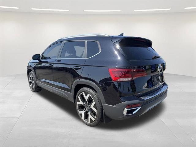 used 2023 Volkswagen Taos car, priced at $22,500