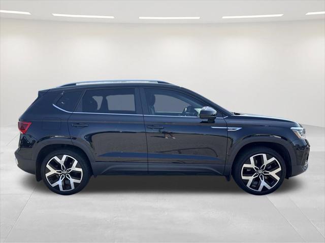used 2023 Volkswagen Taos car, priced at $22,500