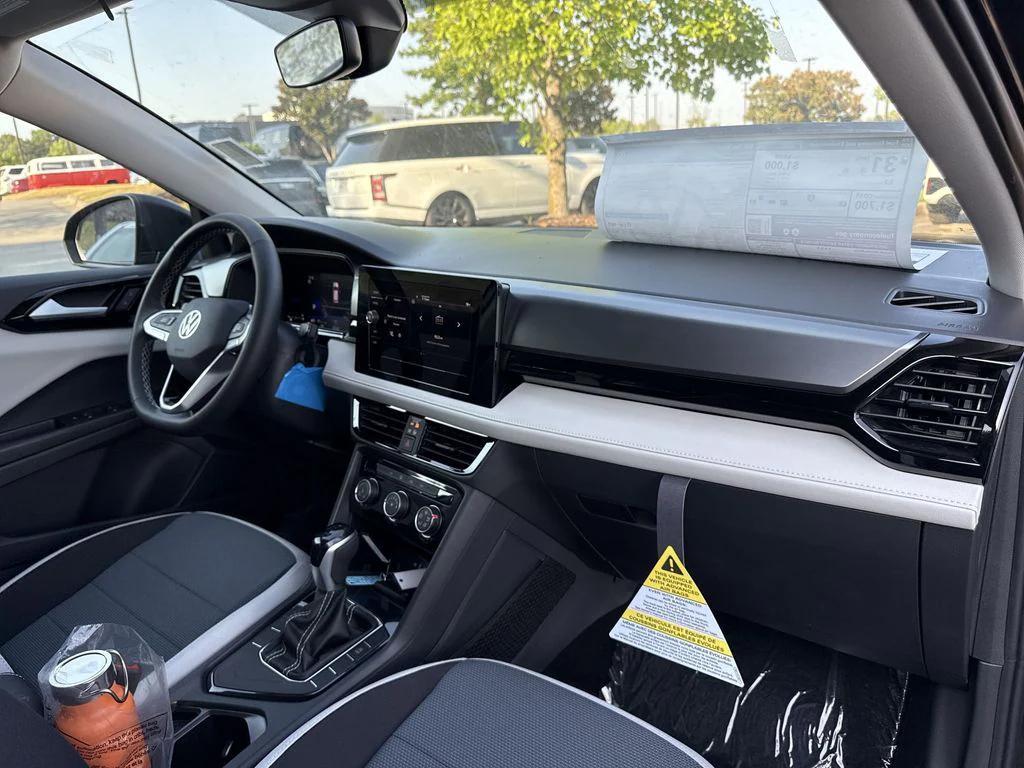 new 2025 Volkswagen Taos car, priced at $26,643
