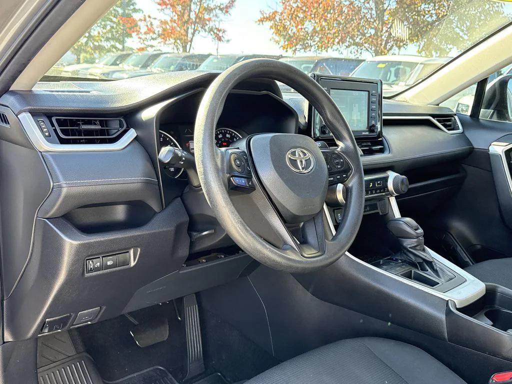 used 2021 Toyota RAV4 car, priced at $18,500