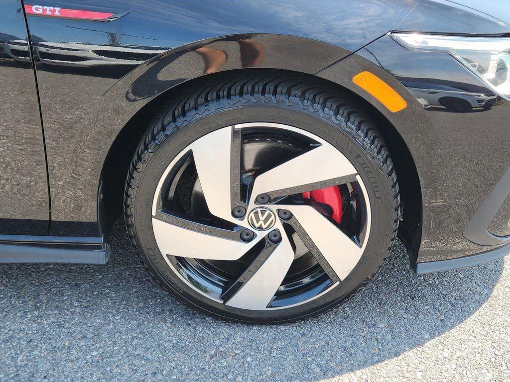 used 2022 Volkswagen Golf GTI car, priced at $24,500