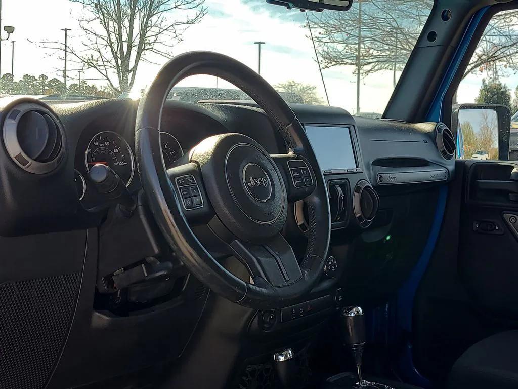 used 2015 Jeep Wrangler Unlimited car, priced at $17,000