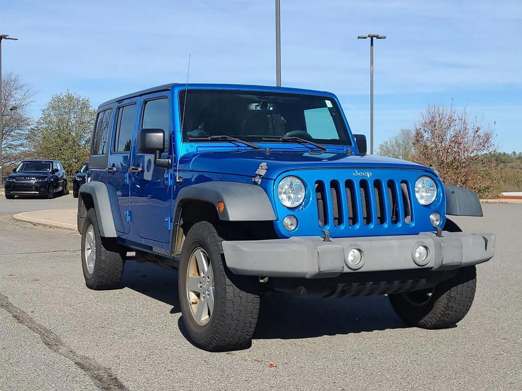 used 2015 Jeep Wrangler Unlimited car, priced at $17,000