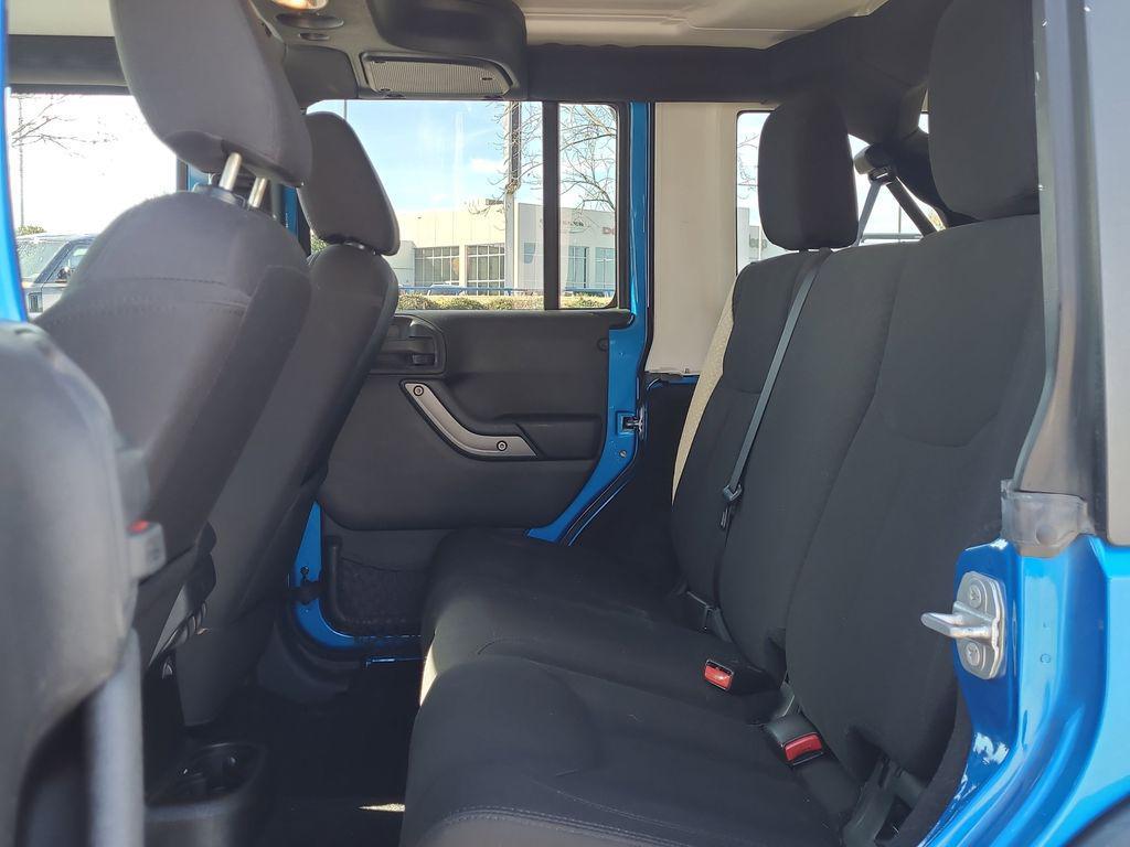 used 2015 Jeep Wrangler Unlimited car, priced at $17,000