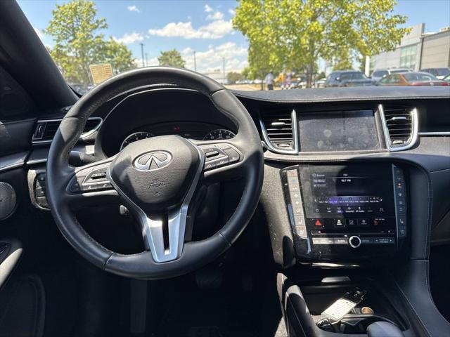 used 2022 INFINITI QX55 car, priced at $30,000