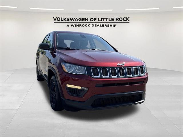 used 2021 Jeep Compass car, priced at $12,000