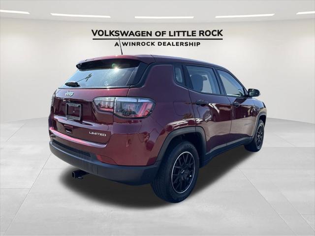 used 2021 Jeep Compass car, priced at $12,000