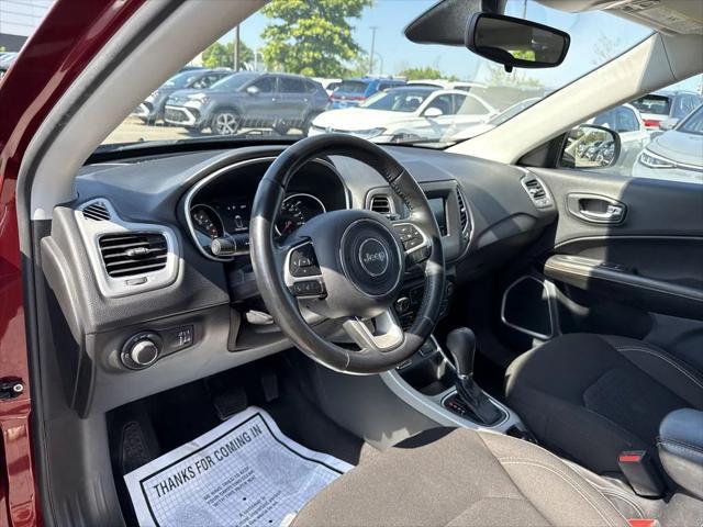 used 2021 Jeep Compass car, priced at $12,000