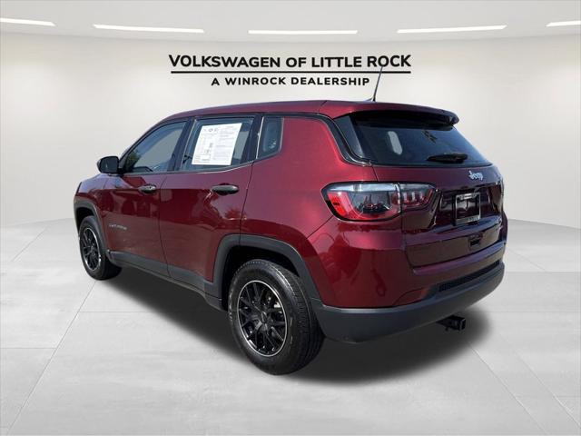 used 2021 Jeep Compass car, priced at $12,000