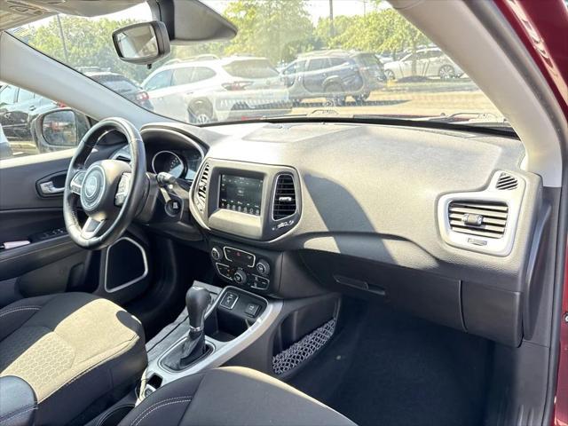 used 2021 Jeep Compass car, priced at $12,000