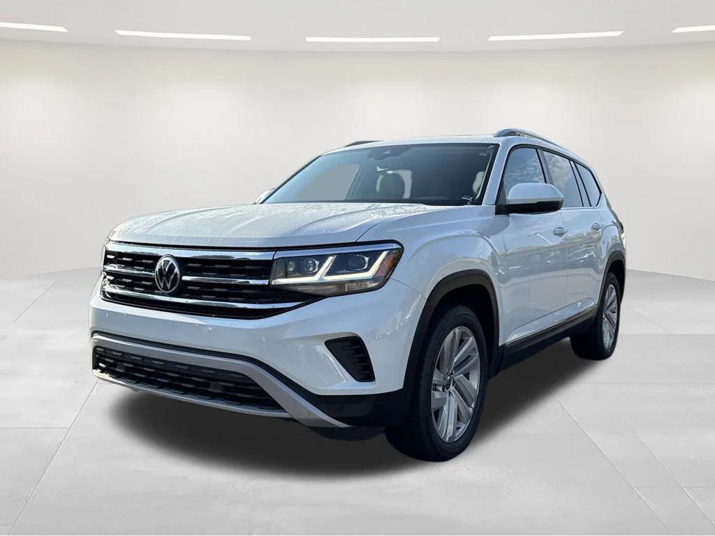 used 2021 Volkswagen Atlas car, priced at $20,000