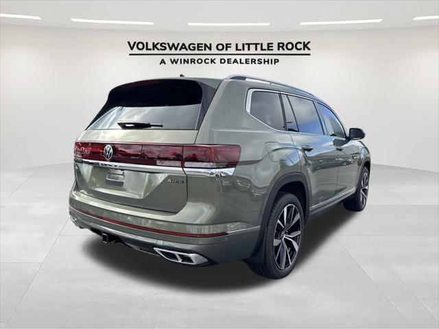new 2025 Volkswagen Atlas car, priced at $54,011