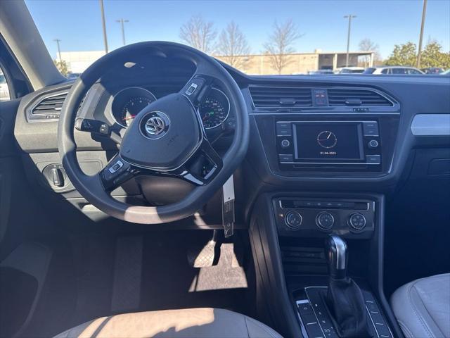 used 2021 Volkswagen Tiguan car, priced at $19,000