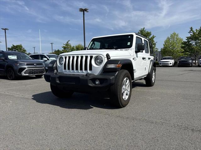 used 2021 Jeep Wrangler Unlimited car, priced at $29,500