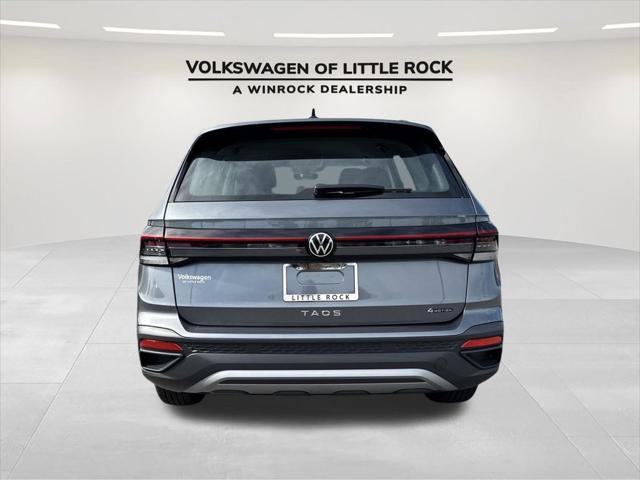 new 2025 Volkswagen Taos car, priced at $27,500