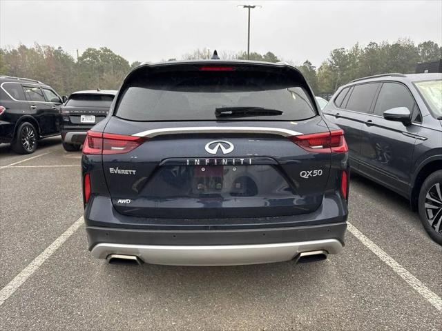 used 2020 INFINITI QX50 car, priced at $23,250