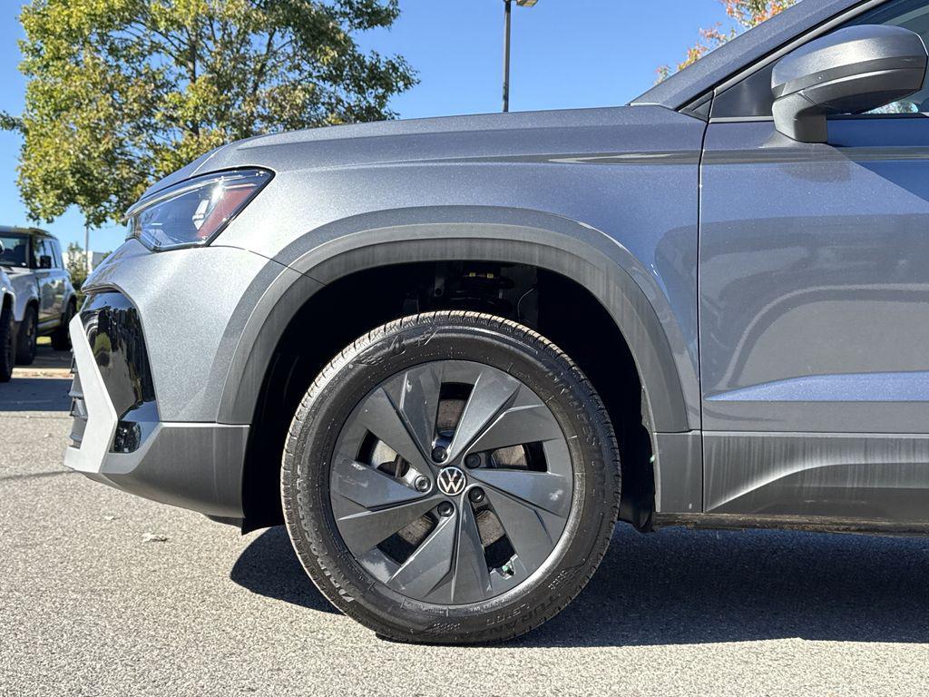 new 2025 Volkswagen Taos car, priced at $26,218