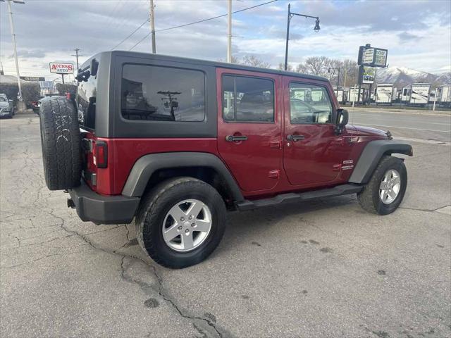 used 2013 Jeep Wrangler Unlimited car, priced at $17,410