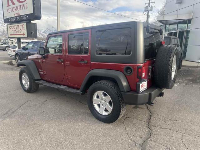 used 2013 Jeep Wrangler Unlimited car, priced at $17,410