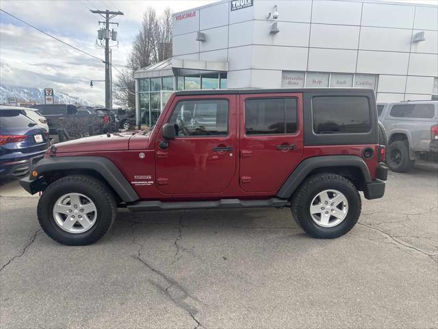 used 2013 Jeep Wrangler Unlimited car, priced at $17,410