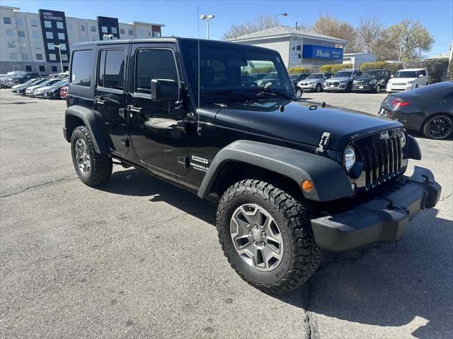 used 2016 Jeep Wrangler Unlimited car, priced at $18,910