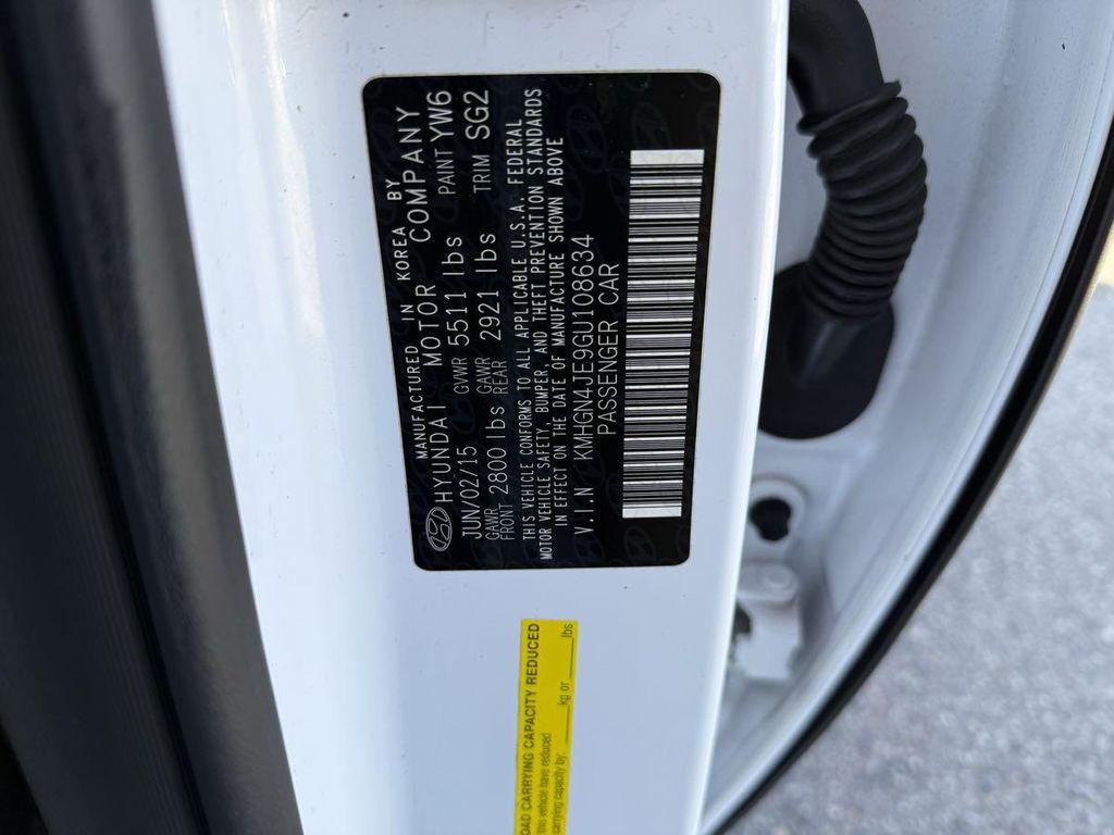 used 2016 Hyundai Genesis car, priced at $9,995