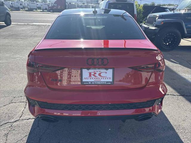 used 2022 Audi RS 3 car, priced at $63,910