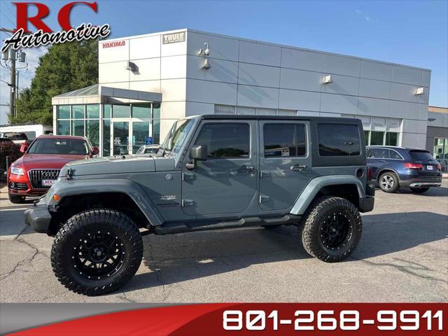 used 2014 Jeep Wrangler Unlimited car, priced at $15,910