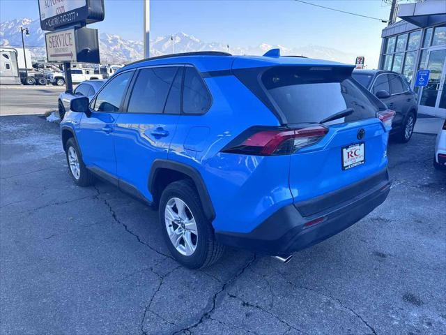 used 2021 Toyota RAV4 car, priced at $25,500