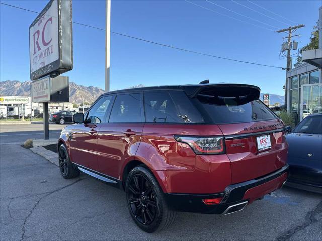 used 2022 Land Rover Range Rover Sport car, priced at $54,910