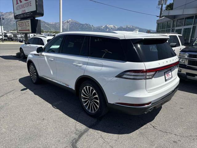 used 2021 Lincoln Aviator car, priced at $41,710