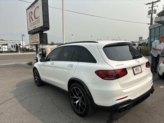 used 2021 Mercedes-Benz AMG GLC 43 car, priced at $42,910