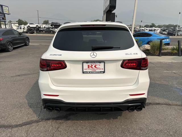 used 2021 Mercedes-Benz AMG GLC 43 car, priced at $42,910