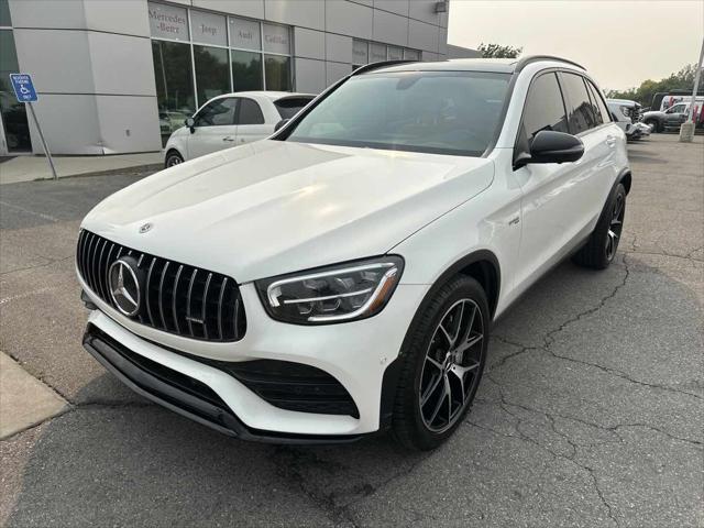 used 2021 Mercedes-Benz AMG GLC 43 car, priced at $42,910