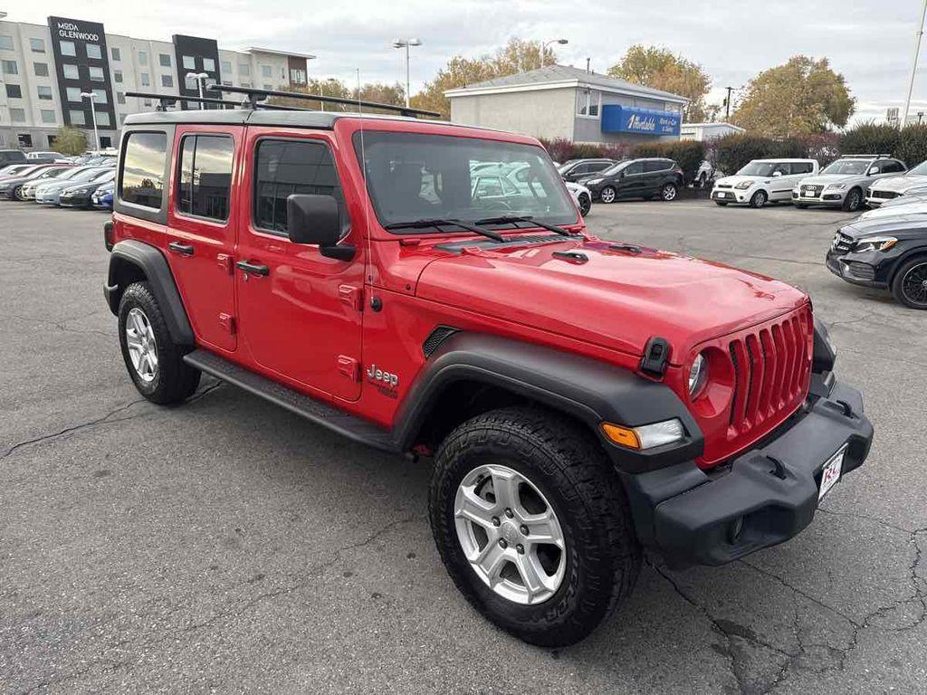 used 2019 Jeep Wrangler Unlimited car, priced at $21,910