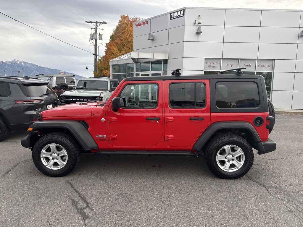 used 2019 Jeep Wrangler Unlimited car, priced at $21,910