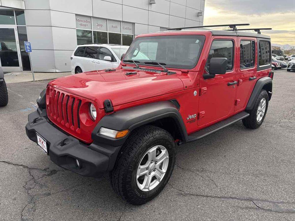 used 2019 Jeep Wrangler Unlimited car, priced at $21,910