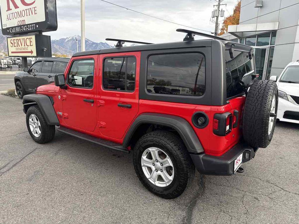 used 2019 Jeep Wrangler Unlimited car, priced at $21,910