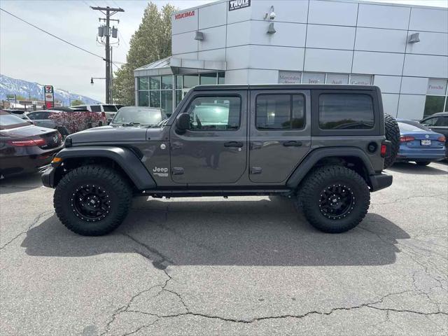 used 2018 Jeep Wrangler Unlimited car, priced at $31,710