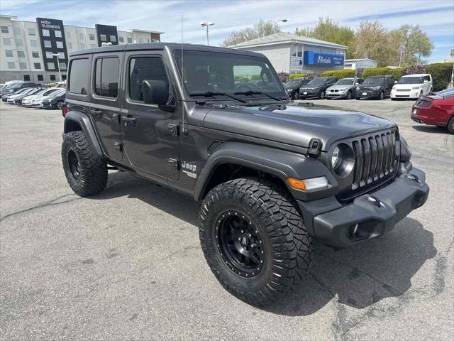 used 2018 Jeep Wrangler Unlimited car, priced at $31,710