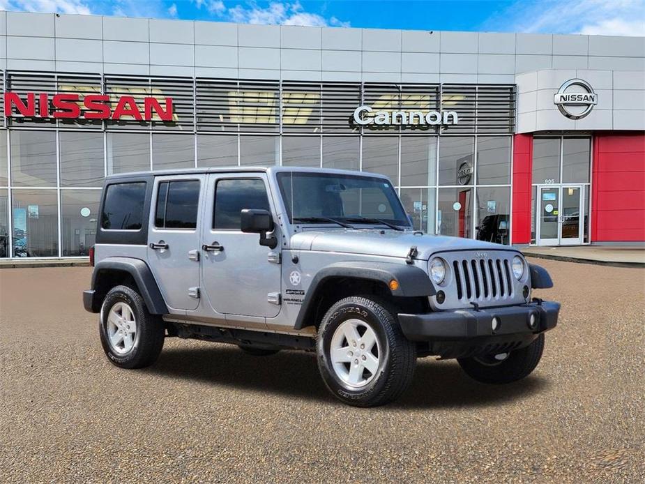 used 2017 Jeep Wrangler Unlimited car, priced at $20,100