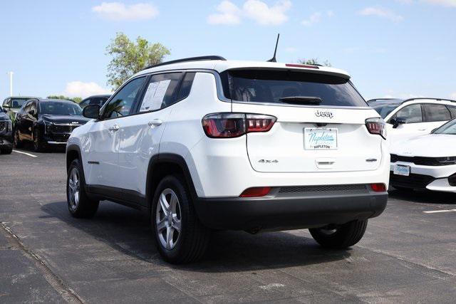 used 2023 Jeep Compass car, priced at $20,727