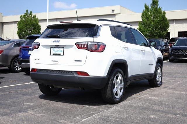 used 2023 Jeep Compass car, priced at $20,727